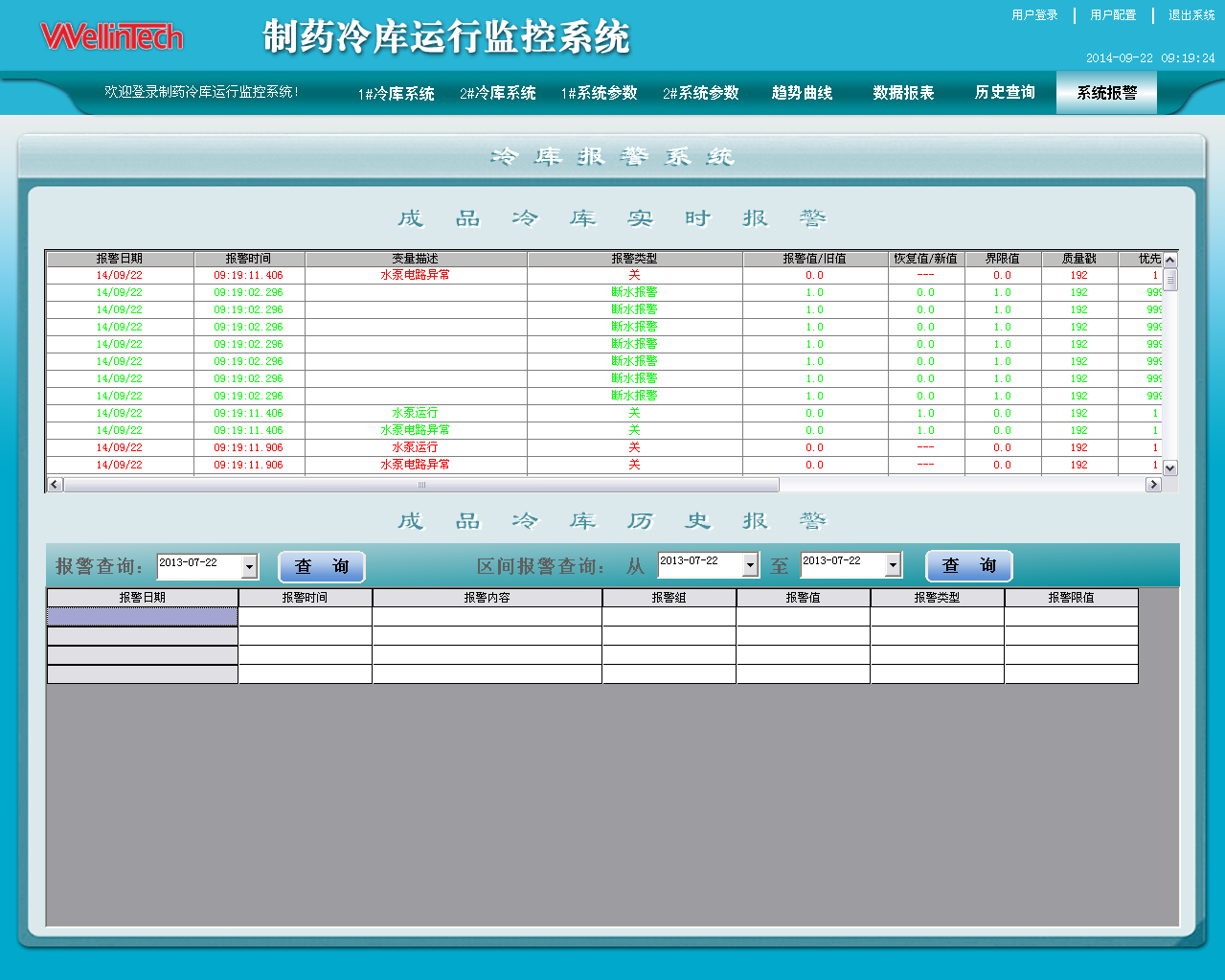 冷库监控SCADA系统